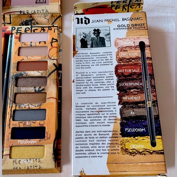 Eye palette by Urban Decay Jean Basquiat !! Pastel to dark and gold colors🤩 - Picture 1 of 10